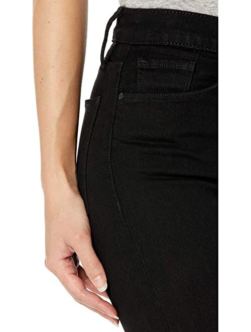 Hudson Jeans Barbara High-Waist Super Skinny in Black