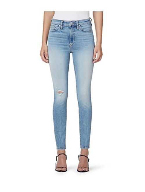 Hudson Jeans Barbara High-Waist Super Skinny Ankle in Daybreak