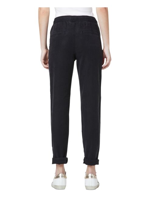 Hudson Jeans Roll-Cuff Drawstring Pants