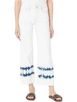 Jeans Rosie High-Rise Wide Leg Ankle in Tie-Dye Bleach