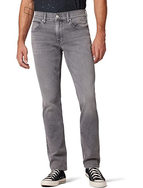 Hudson Jeans Blake Slim Straight Zip Fly in Smoke