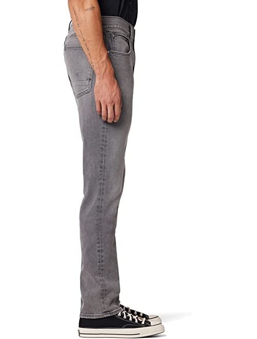 Hudson Jeans Blake Slim Straight Zip Fly in Smoke