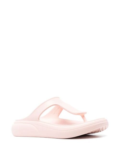 Stuart Weitzman open toe slip-on sandals