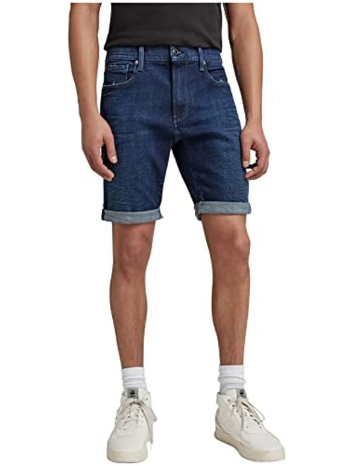 G-Star Raw Men's 3301 Slim Fit Denim Shorts