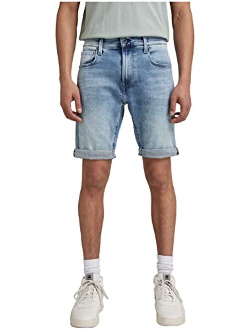 G-Star Raw Men's 3301 Slim Fit Denim Shorts