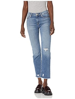 Women's Nico Mid Rise, Straight Leg Jean Rp