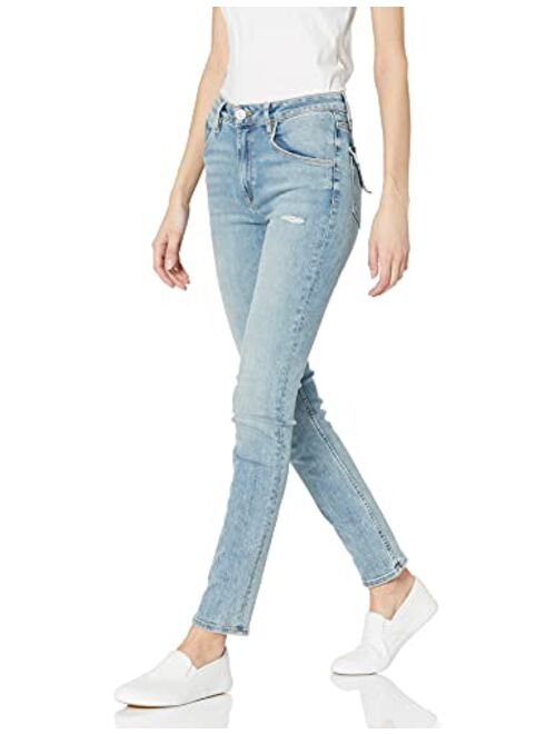 HUDSON Women's Collin High Rise Skinny Jean, with Back Flap Pockets