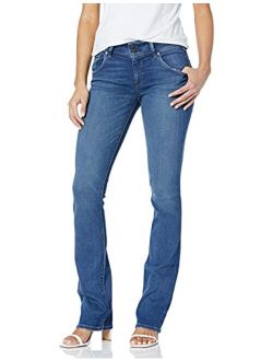 Women's Beth Mid Rise, Baby Bootcut Jean with Back Flap Pockets Rp