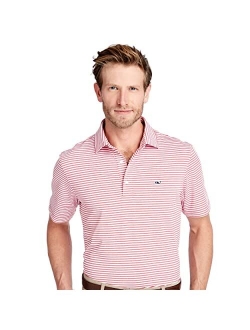 Men's Heathered Winstead Stripe Sankaty Polo