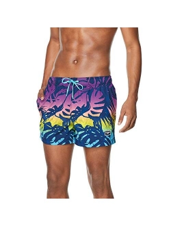 Men's Swim Trunk Short Length Redondo Printed