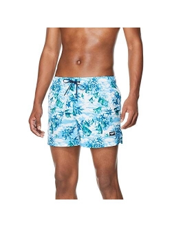 Men's Swim Trunk Short Length Redondo Printed