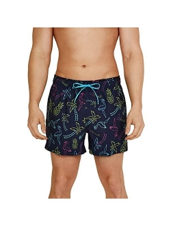 Men's Swim Trunk Short Length Redondo Printed