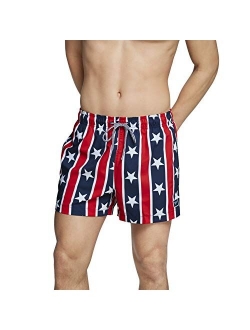 Men's Swim Trunk Short Length Redondo Printed