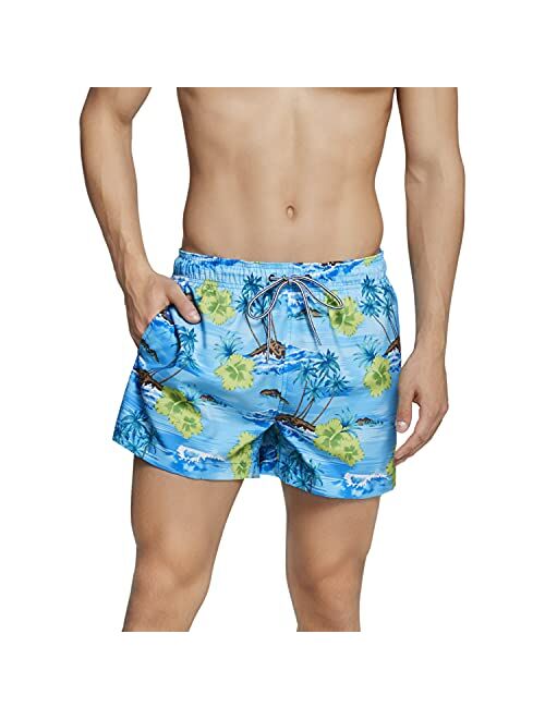 Speedo Men's Swim Trunk Short Length Redondo Printed