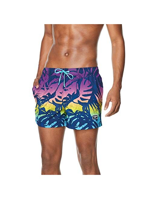 Speedo Men's Swim Trunk Short Length Redondo Printed