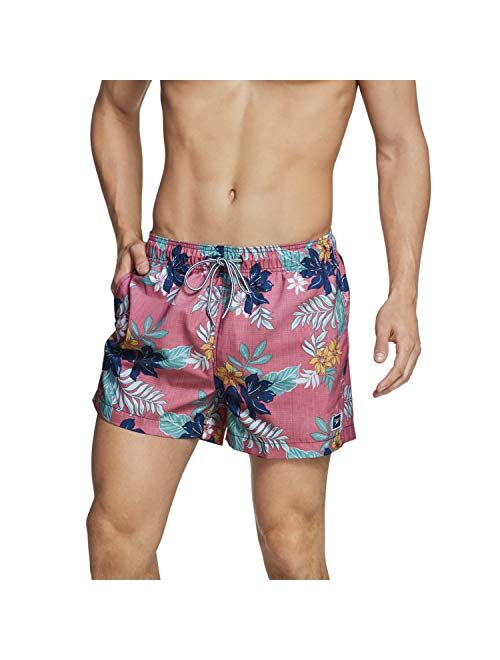 Speedo Men's Swim Trunk Short Length Redondo Printed