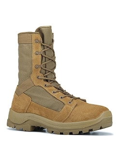 M.G.D.B Military and Tactical Boots for men, 8 inch XX-wide Soft Toe, Comfort Anti-Fatigue Tech Combat Boots, Breathable, Quick Dry Outdoor Boots(AB5010, AB50