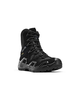 Men's Waterproof Hiking Boots Lightweight Mid Ankle Trekking Backpacking Outdoor Shoes Sneaker footwear Tactical Combat Mountaineering Boots