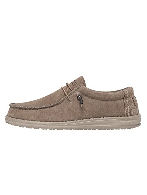 Hey Dude Men’s Wally Multiple Colors | Men’s Shoes | Men's Lace Up Loafers | Comfortable & Light-Weight