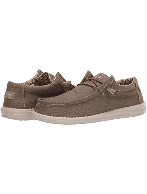 Hey Dude Wally Stretch Moc Toe Shoes