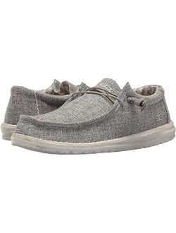 Wally Linen Canvas Moc Toe Shoes