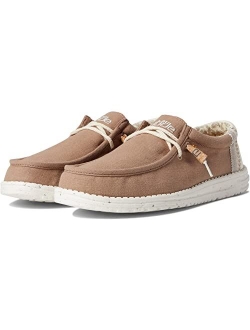 Wally Linen Canvas Moc Toe Shoes