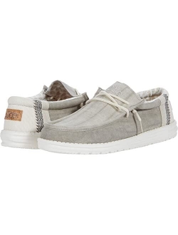 Wally Linen Canvas Moc Toe Shoes