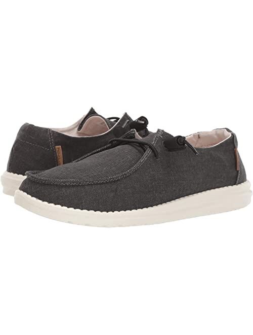 Hey Dude Wendy Canvas Low Ankle Shoes