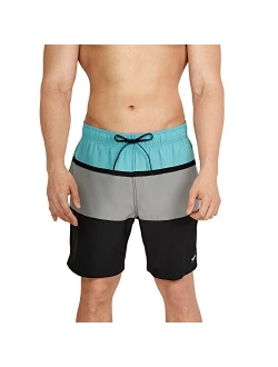 Men's Swim Trunk Mid Length Redondo Stripe