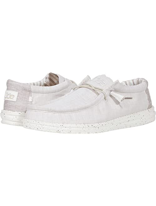 Hey Dude Wally Chambray Stretchable Fabric Ultra-light Shoes