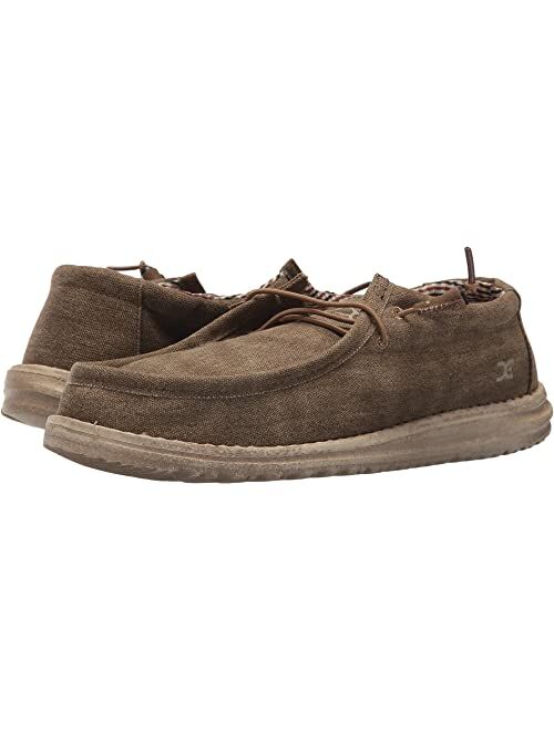 Hey Dude Wally Canvas Low Top Casual Shoes