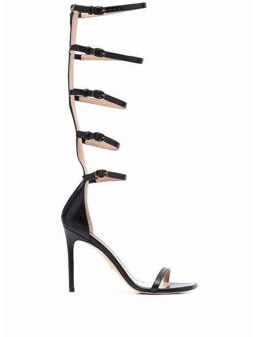 Stuart Weitzman Nudistcurve Gladiator 10mm strappy sandals