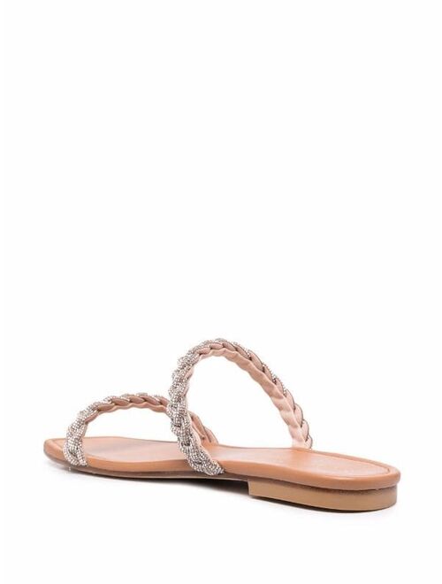 Stuart Weitzman Addison slide sandals