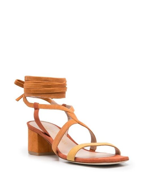 Stuart Weitzman Soiree 50 ankle-tie sandals