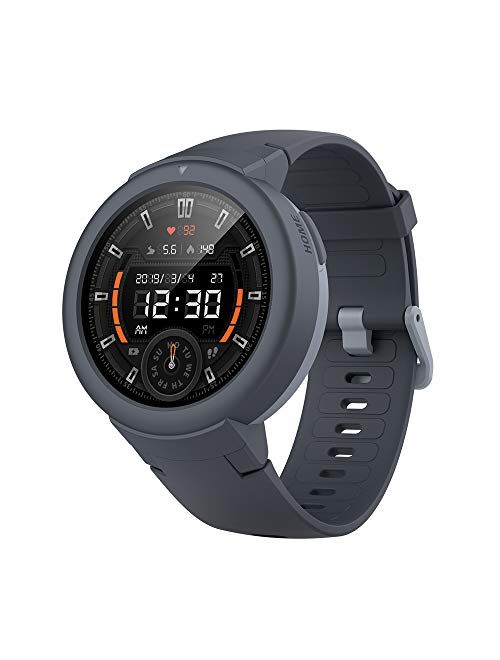 Amazfit Verge Lite by Huami with 20-Day Battery Life,24/7 Heart Rate and Acticity Tracking 1.3 Inch AMOLED Touchscreen IP68, US Service and Warranty