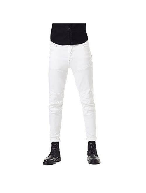 G-Star Raw Men's 3D Slim Fit Jean in Intor Black Stretch Denim Jean