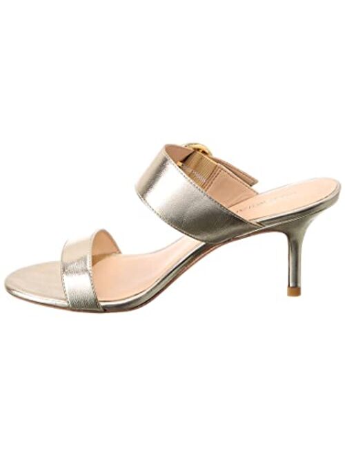 Stuart Weitzman Belinda 75 Leather Slide Sandal