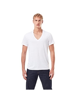 Men's Base Heather V Neck Tee Short Sleeve 2 Pack