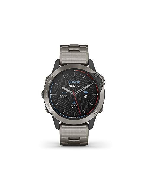 Garmin quatix 6 Multisport Marine Smartwatch, Comprehensive Boat Connectivity