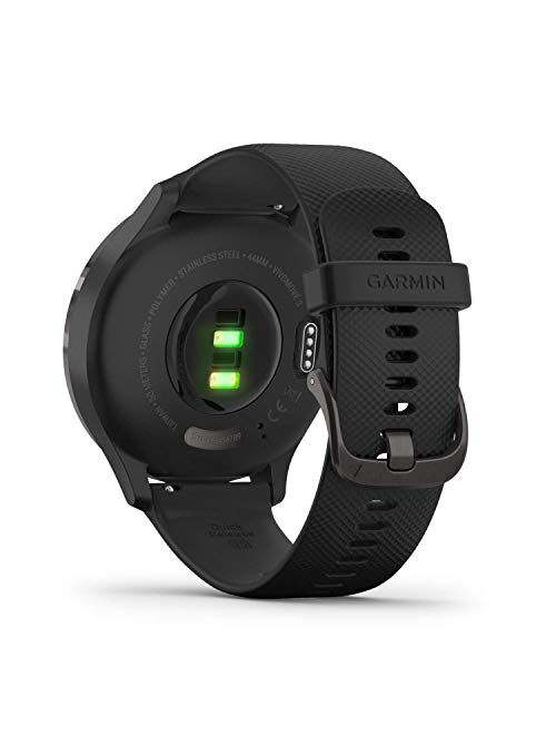 Garmin Vivomove 3S, Hybrid Smartwatch with Real Watch Hands and Hidden Touchscreen Display