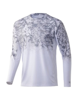 Men's Icon X Camo Long Sleeve Performance Fishing Shirt