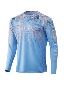 Men's Icon X Camo Long Sleeve Performance Fishing Shirt