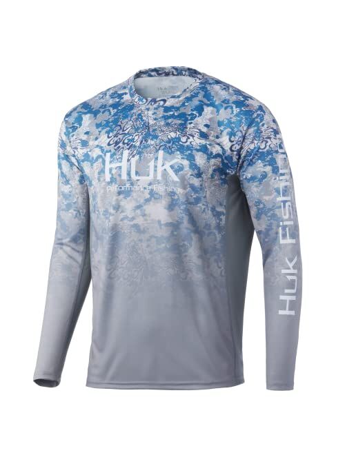 HUK Men's Icon X Camo Long Sleeve Performance Fishing Shirt