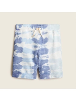 Boys' french terry short in tie-dye