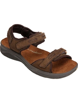 Drew Shoe Drew Women's Cascade Barefoot Freedom Casual Comfortable Sandal with Removable Footbed