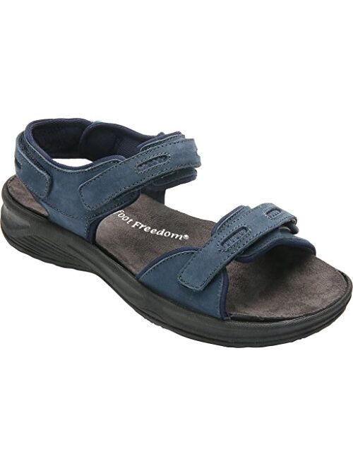 Drew Shoe Drew Women's Cascade Barefoot Freedom Casual Comfortable Sandal with Removable Footbed