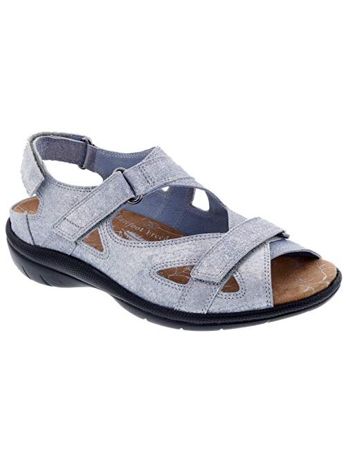 Drew Woman Lagoon 17364 Leather Sandals