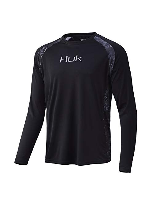 HUK Men's Strike Long Sleeve 30 UPF Performance Fishing Shirt