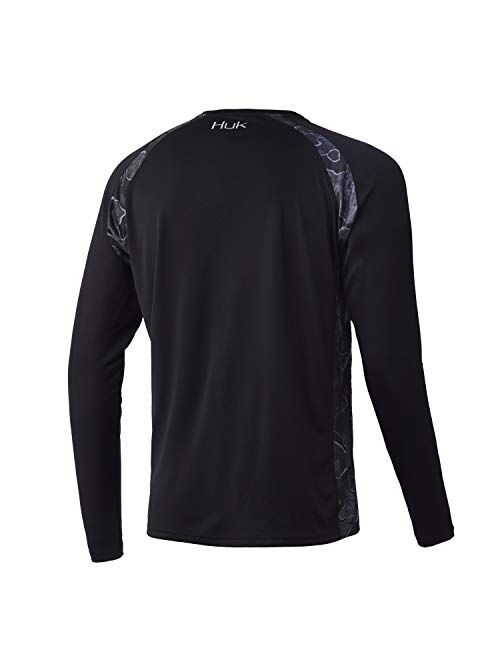 HUK Men's Strike Long Sleeve 30 UPF Performance Fishing Shirt