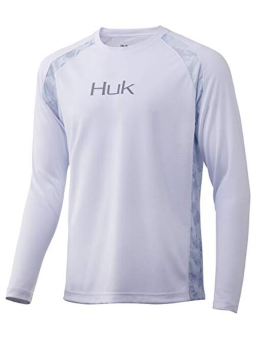 HUK Men's Strike Long Sleeve 30 UPF Performance Fishing Shirt